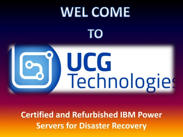 Certified and Refurbished IBM Power Servers for Disaster Recovery