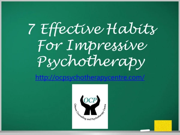 7 Effective Nature For Impressive Psychotherapy