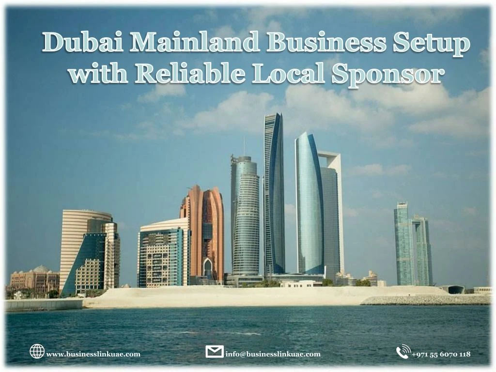 dubai mainland business setup with reliable local sponsor