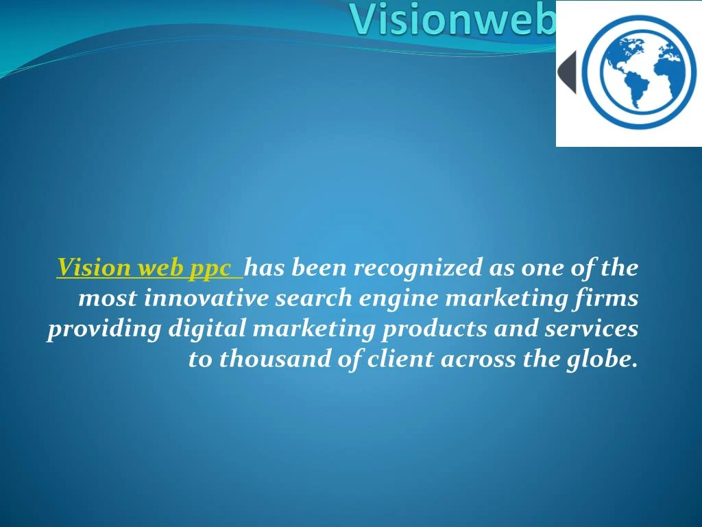 visionweb ppc