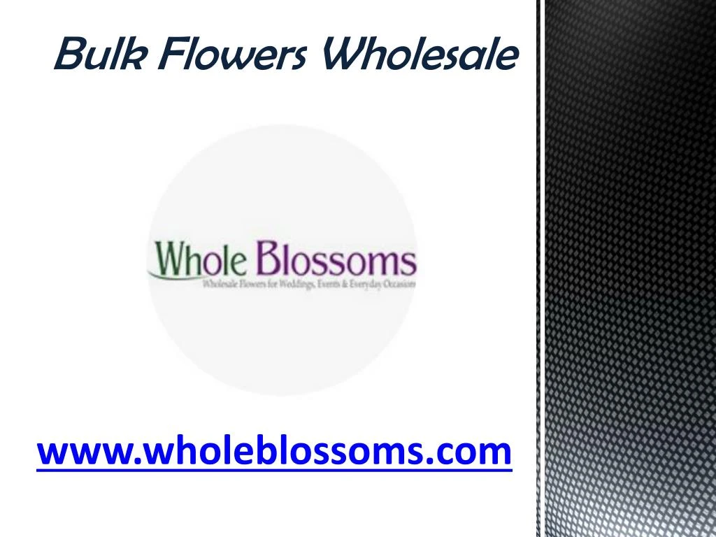 bulk flowers wholesale