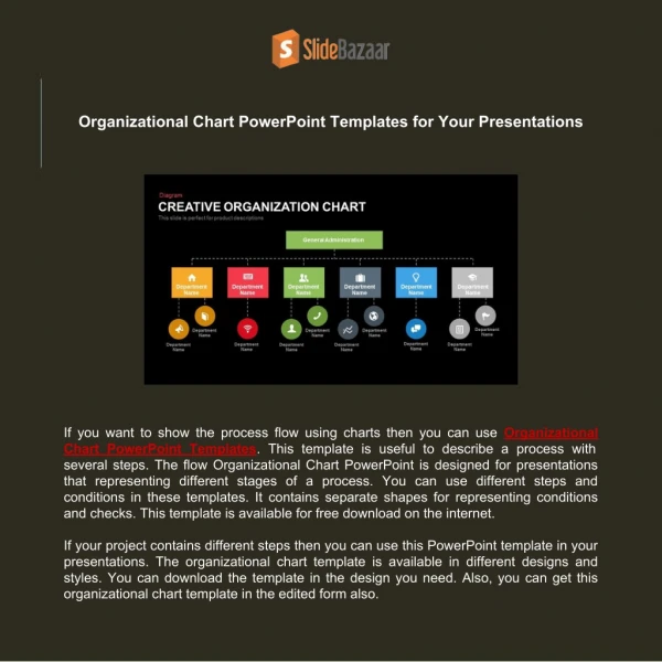 Organizational Chart PowerPoint Templates for Your Presentations