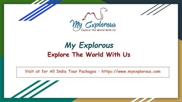 My Explorous -Explore The World With Us