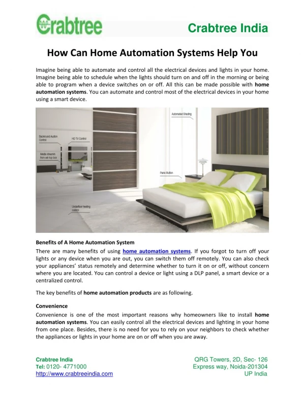 What Are The Benefits of Home Automation Systems?