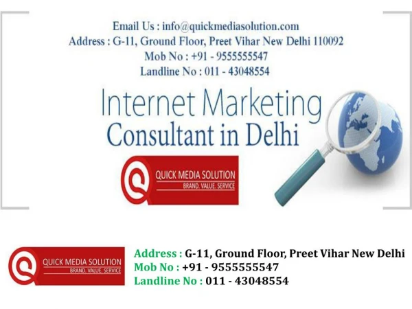 Internet advertising company in Delhi