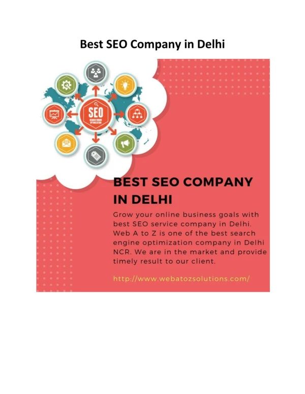 Best SEO Company in Delhi