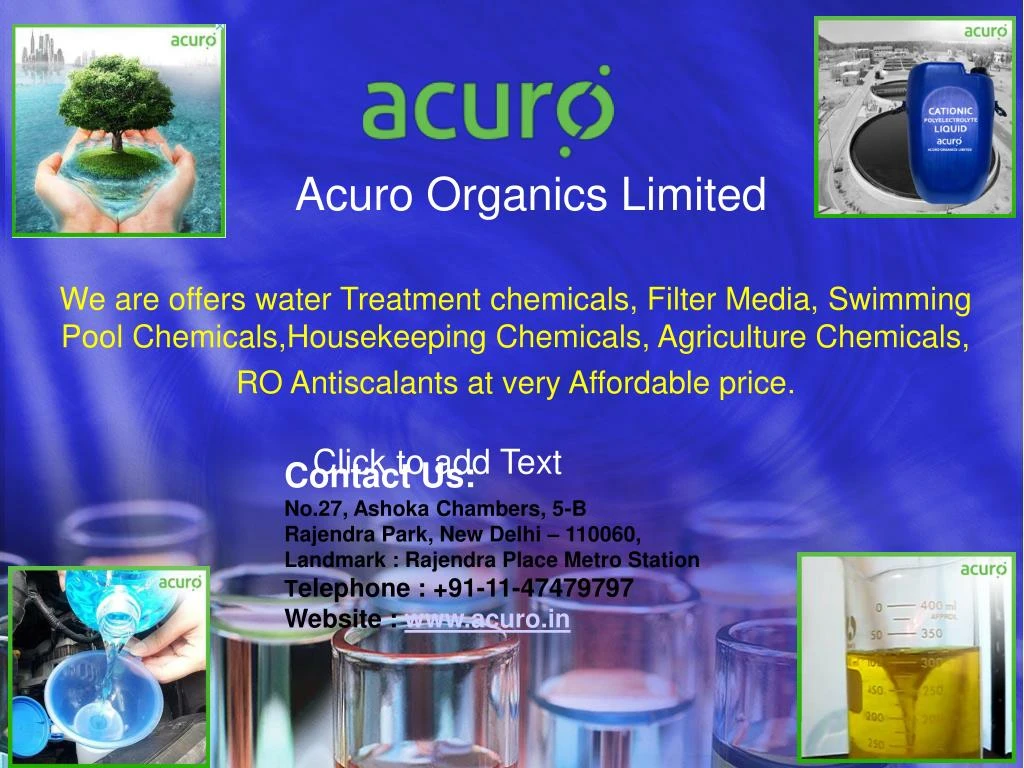 acuro organics limited