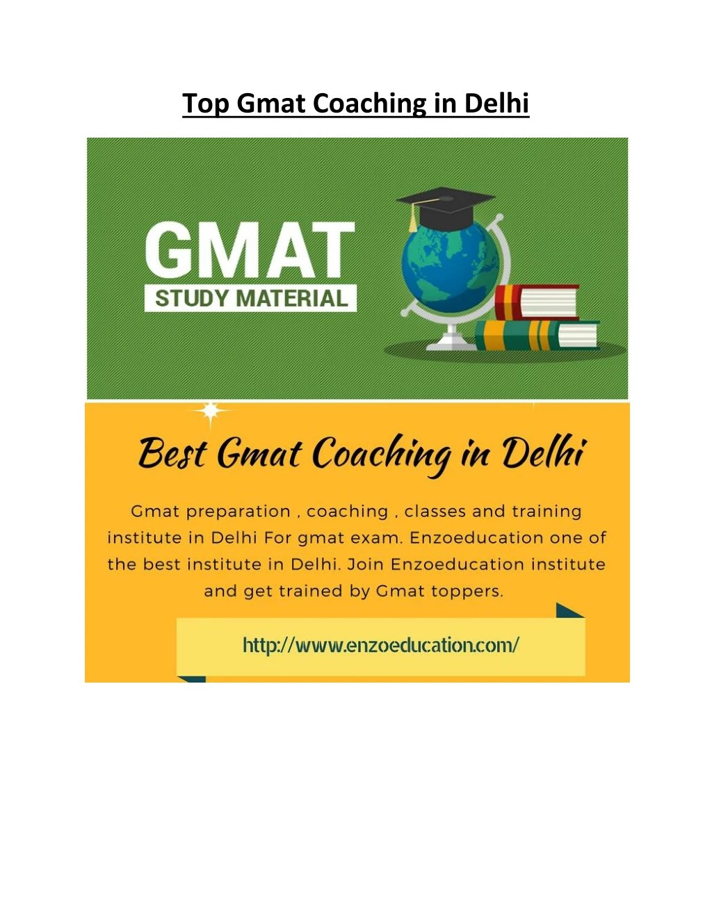 top gmat coaching in delhi