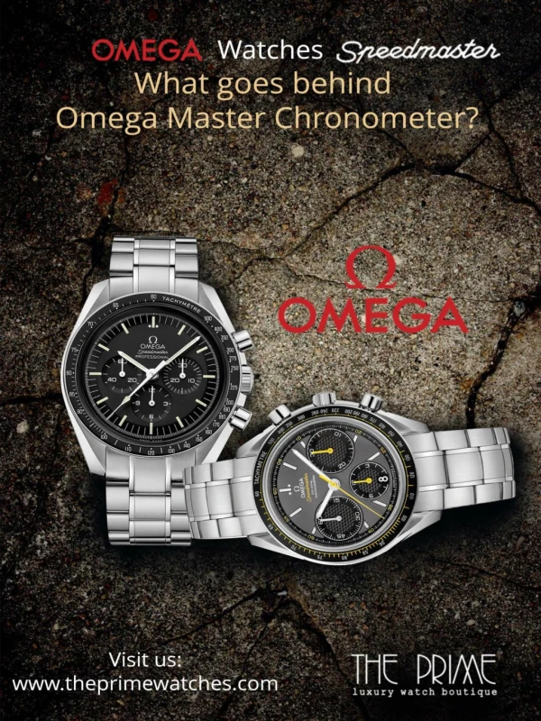 Omega Watches Speedmaster -What goes behind Omega Master Chronometer?