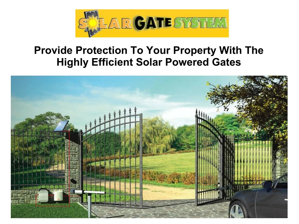 provide protection to your property with