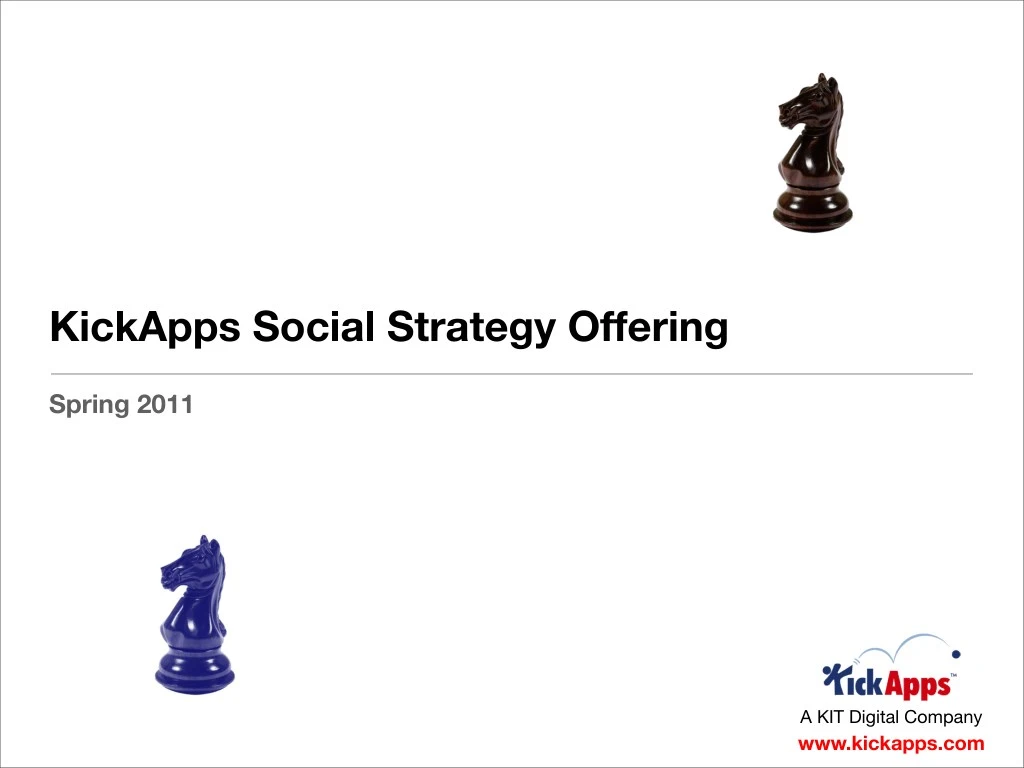 kickapps social strategy offering
