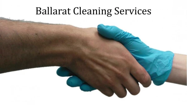 Ballarat Cleaning Services - Egv