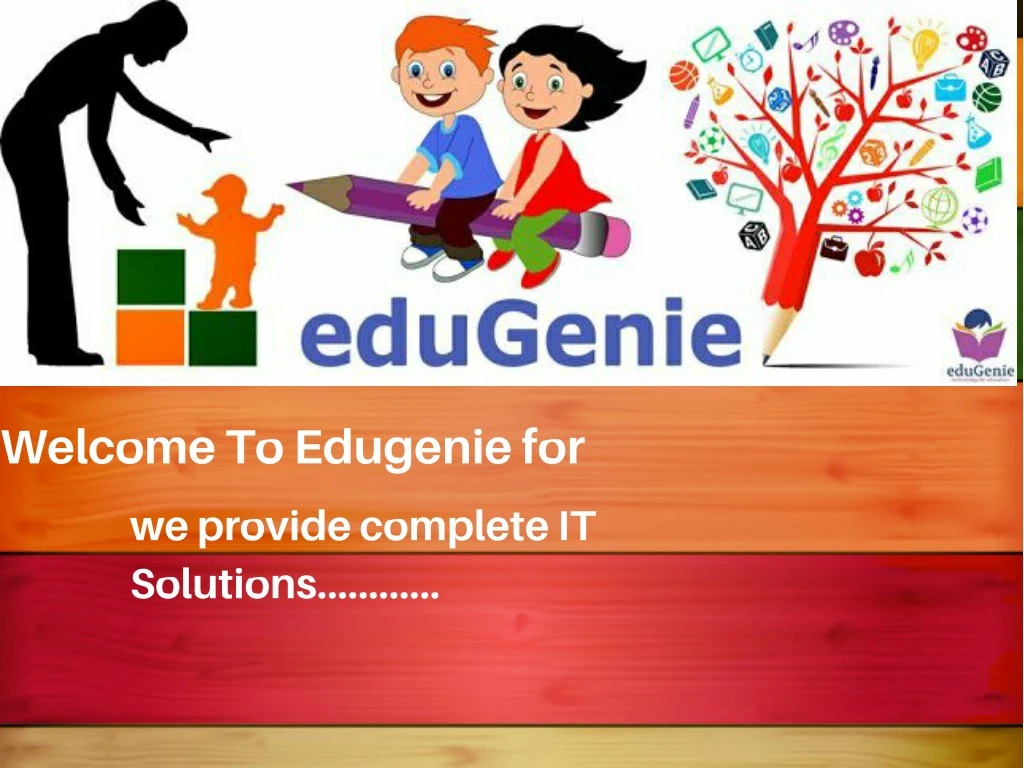 welcome to edugenie for
