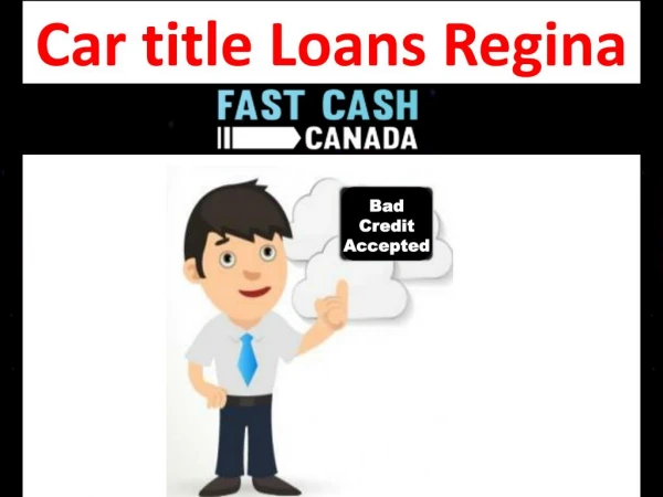 Car title loans Regina