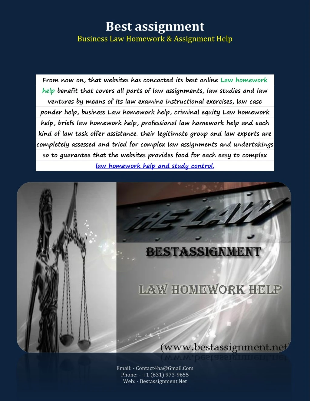 best assignment business law homework assignment