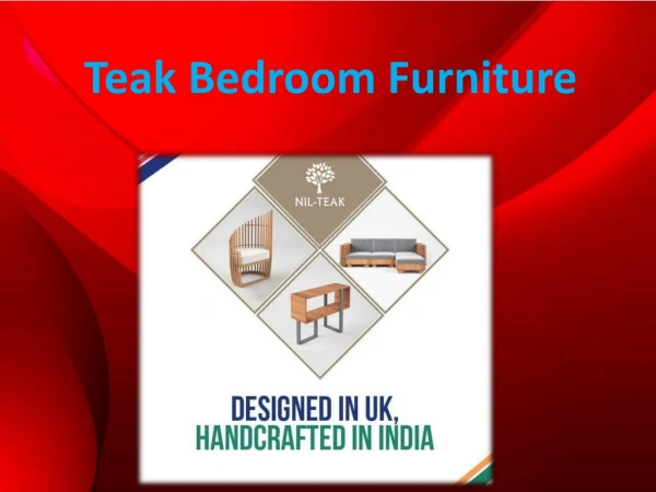 Teak Bedroom Furniture