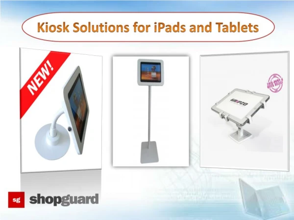 Kiosk Solutions for Ipads and Tablets
