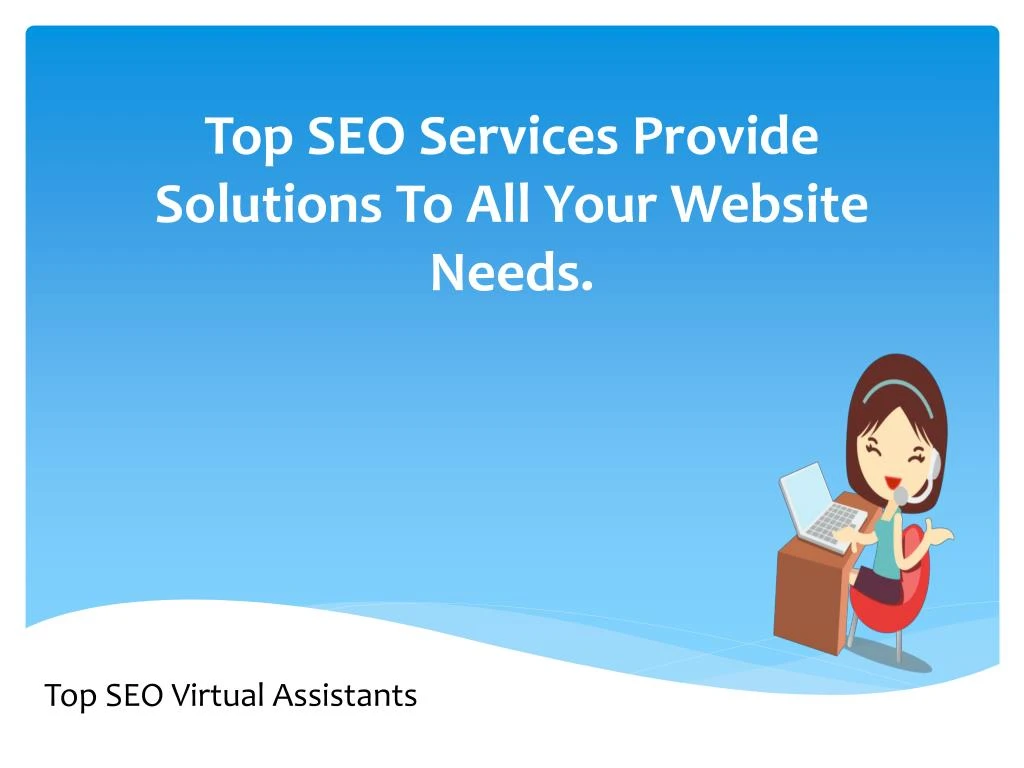 top seo services provide solutions to all your website needs