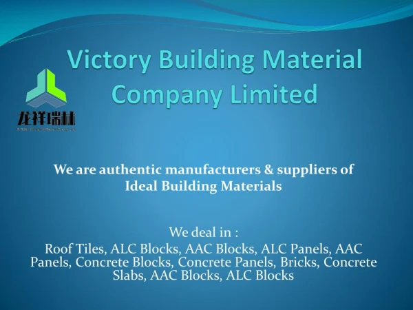 Victory Building Material Company Limited