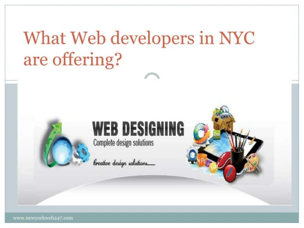 What Web developers in NYC are offering