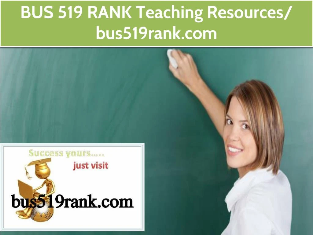 bus 519 rank teaching resources bus519rank com