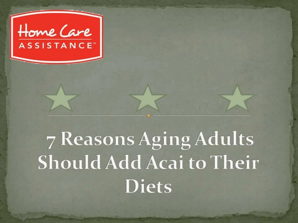 7 reasons aging adults should add acai to their diets