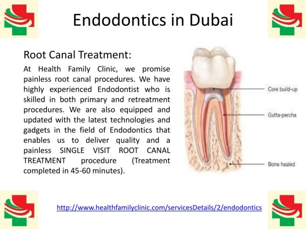 Best Quality Painless Endodontics (Root Canal) Treatment in Dubai