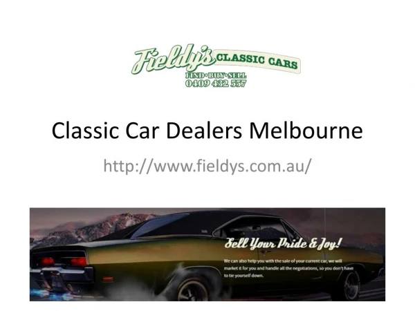 Classic Car Dealers Melbourne