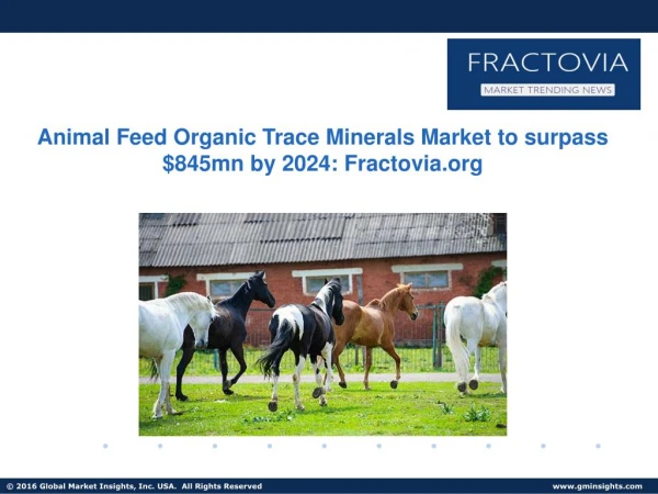 Animal Feed Organic Trace Minerals Market Analysis by Mineral, Livestock & Region