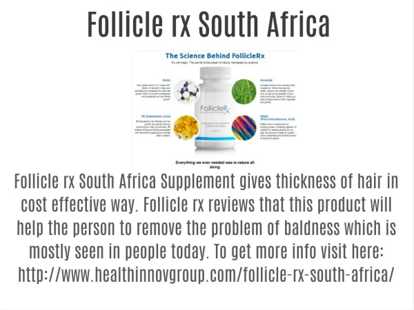 Follicle rx South Africa