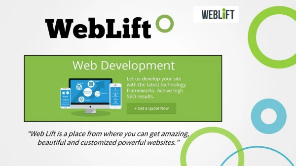 Weblift-website design and development ottawa