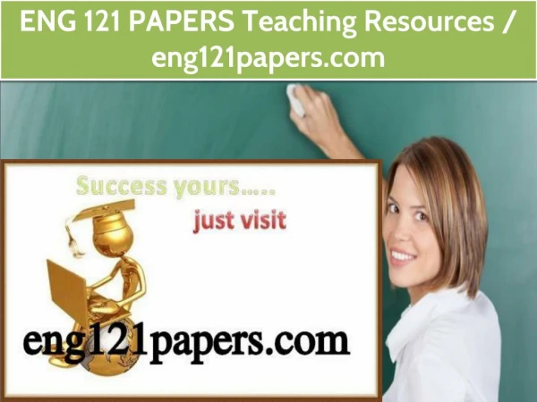 ENG 121 PAPERS Teaching Resources /eng121papers.com