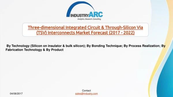 Through-Silicon Via Interconnects Market Expects Asia-Pacific To Hold The Leading Share Till 2021