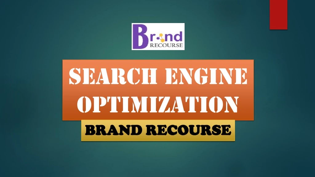 search engine optimization brand recourse brand