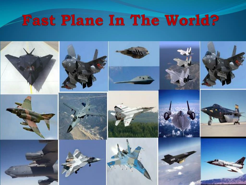 fast plane in the world