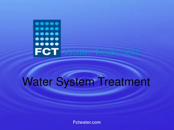 Water System Treatment