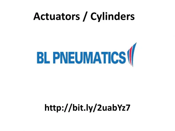 Actuators / Cylinders