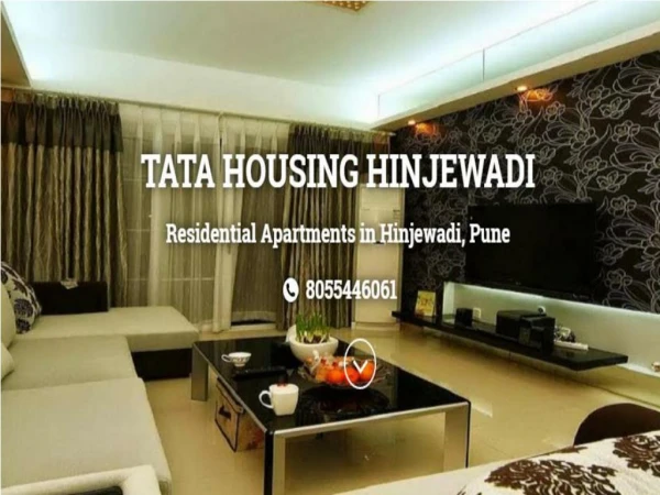 The Best Opportunity - Tata Housing Hinjewadi - Prime Location