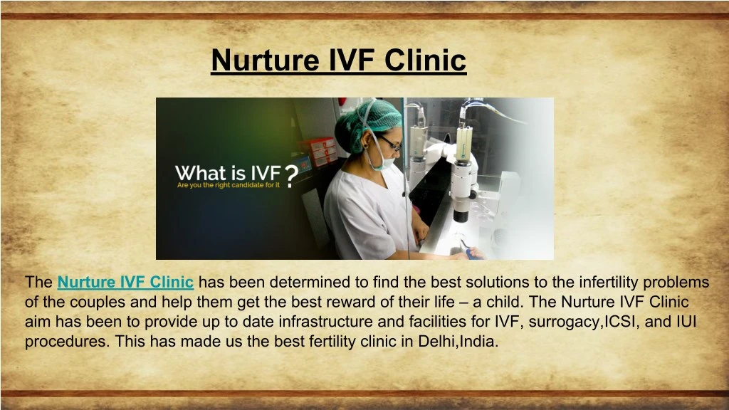 nurture ivf clinic