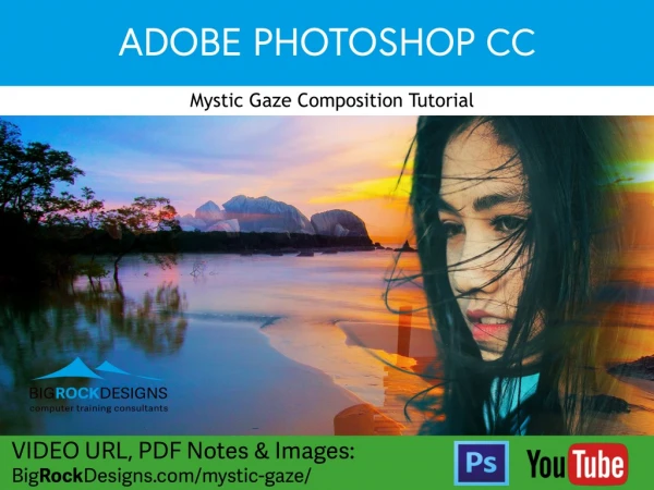 Photoshop composition tutorial: Featuring Masking, Layering, Colour Adjustment, Brushes and More