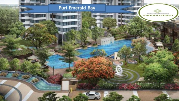 Puri Emerald Bay Apartments for sell In Gurgaon