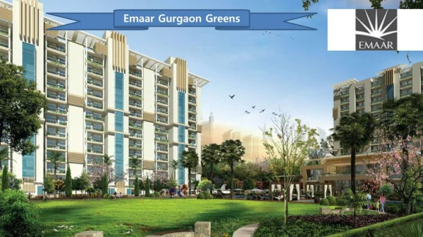 Call 09953592848 for Emaar Gurgaon Greens Apartments Gurgaon