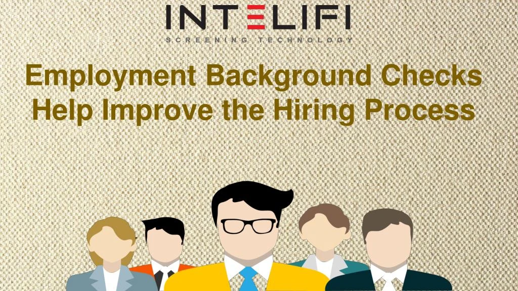 employment background checks help improve