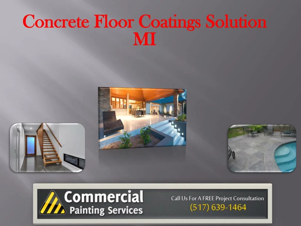 concrete floor coatings solution mi