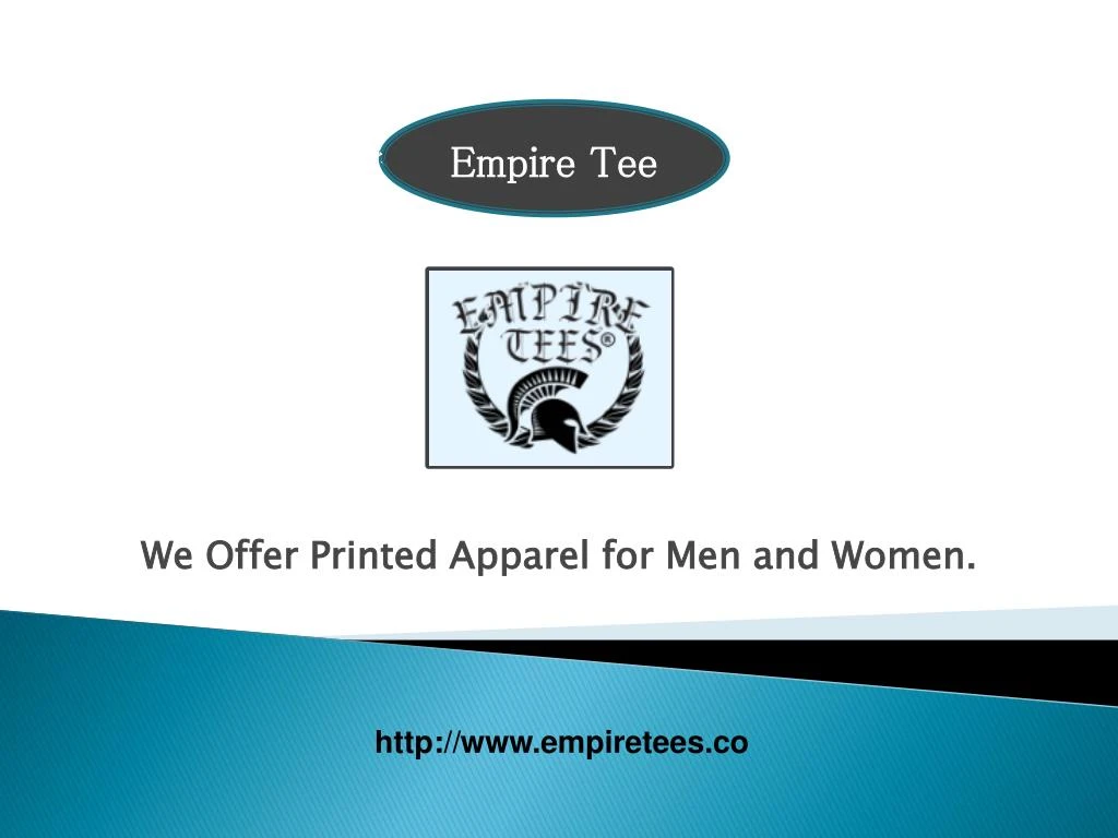 we offer printed apparel for men and women
