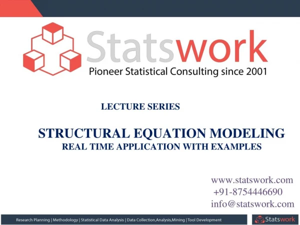 Lecture 2: Latent/Manifest/Observed Variables using in SEM Analysis (www.statswork.com)
