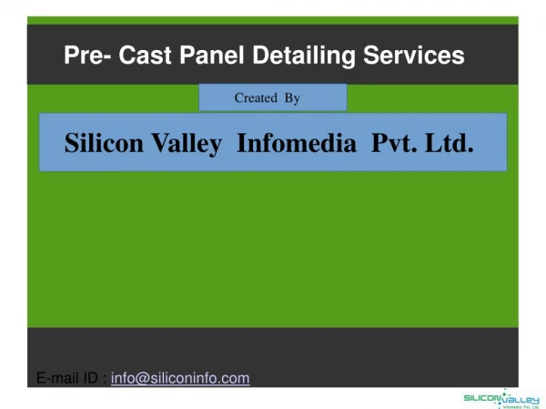 Pre-cast Panel Detailing Services - siliconInfo