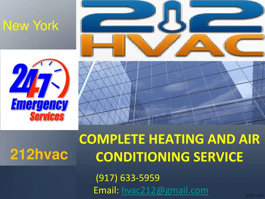 complete heating and air conditioning service