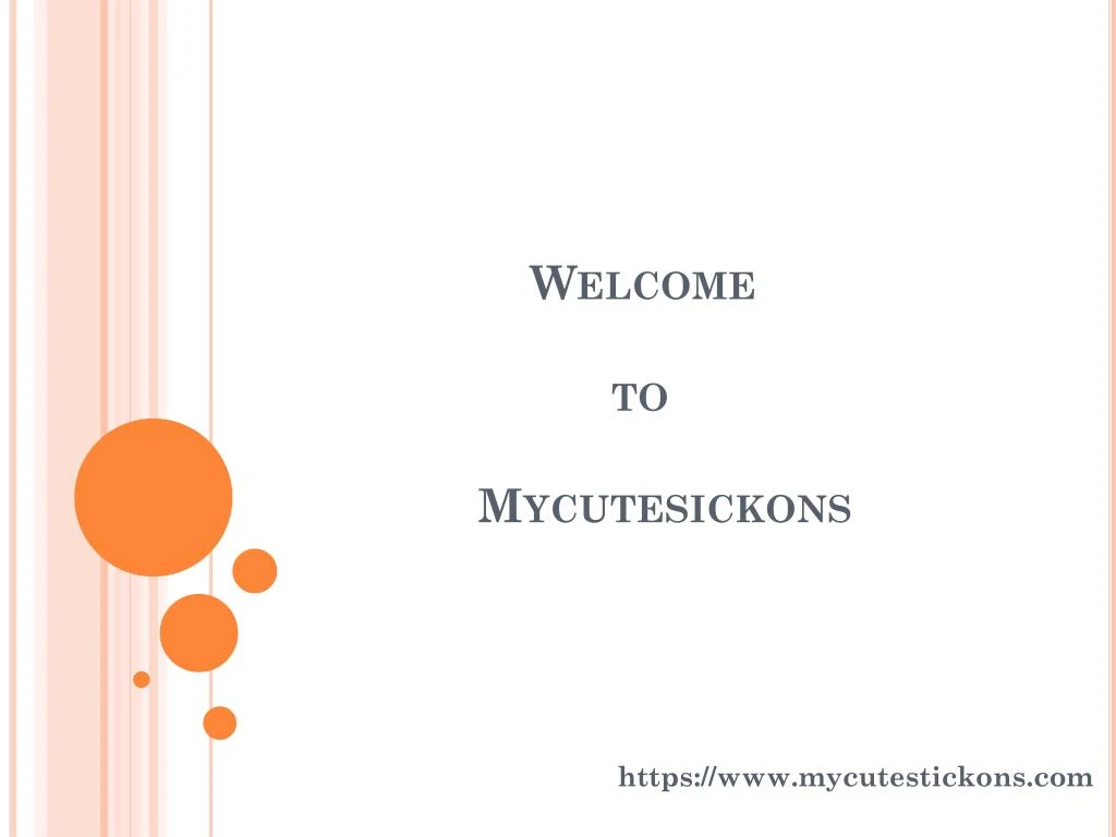 welcome to mycutesickons