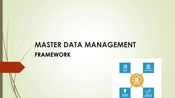 Best Master Data Management Services In Bangalore | Tutortek